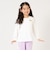 【365D.】ワンポイント刺しゅうAライン長袖Tシャツ