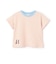 【防汚】カラーボーダー半袖Tシャツ