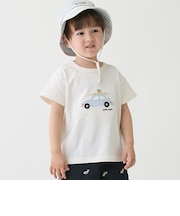 【リンク】ヨット/車アップリケ半袖Tシャツ