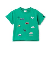 【接触冷感】働く車刺しゅう半袖Tシャツ