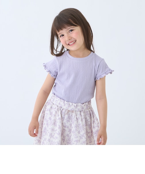 カット楊柳Tシャツ