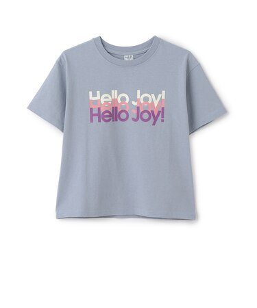 【親子リンク】USED風加工ロゴ半袖Tシャツ