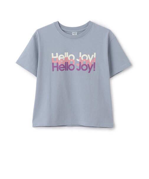 【親子リンク】USED風加工ロゴ半袖Tシャツ
