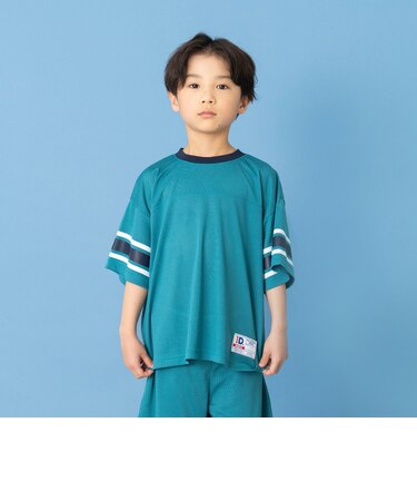 【セットアップ可】メッシュワイド半袖Tシャツ