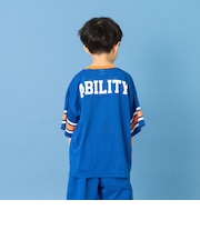 【セットアップ可】メッシュワイド半袖Tシャツ