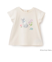 【泉屋 サク】アニマルプリントTシャツ