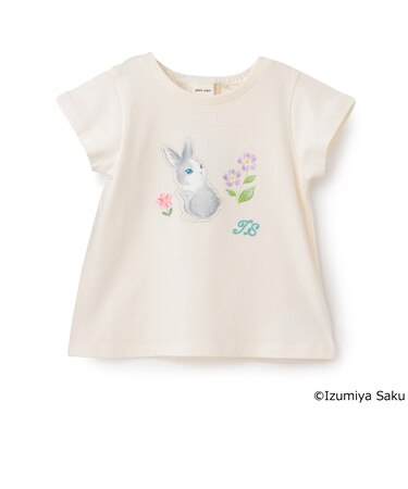 【泉屋 サク】アニマルプリントTシャツ