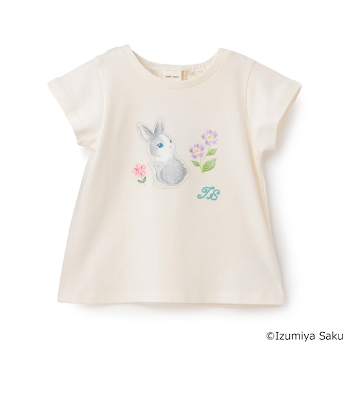 【泉屋 サク】アニマルプリントTシャツ