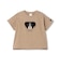 【接触冷感】DOGアップリケ半袖Tシャツ
