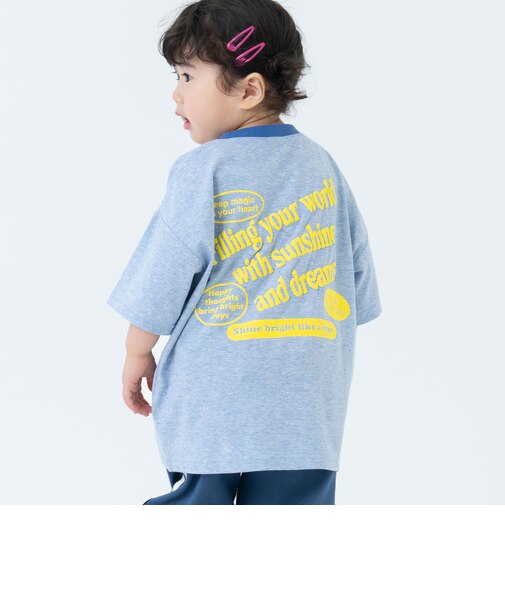 アソート発砲プリントリンガーワイド半袖Tシャツ