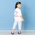 【綿100】【365D.】メッセージバックBIGロゴ半袖Tシャツ