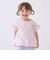 【プティプラ】アルファベット袖フリルTシャツ