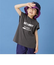 ロゴプリントタンクTシャツ