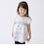 【リンク】クロスステッチ花ドッキングTシャツ