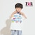 【サーティワン アイスクリーム】ワイドシルエットステッカー風プリントTシャツ
