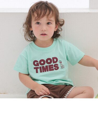 【プティプラ/WEB先行販売】ロゴ半袖Tシャツ