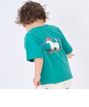 【プティプラ/WEB先行販売】バックプリント半袖Tシャツ