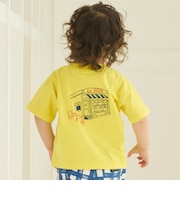 【プティプラ/WEB先行販売】バックプリント半袖Tシャツ