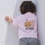【プティプラ/WEB先行販売】バックプリント半袖Tシャツ
