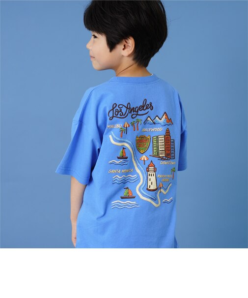 アソートスカジャン風半袖Tシャツ