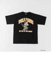 【親子リンク】【Disney】【DAD】スポーツ半袖Tシャツ