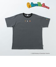 【親子リンク】【パラッパラッパー】【DAD】リンガー配色半袖Tシャツ
