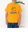 【親子リンク】【パラッパラッパー】【DAD】カラーワイド配色ロゴ半袖Tシャツ