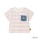【WEB別注】【ミニオン】夏あそびスラブボーダー半袖Tシャツ