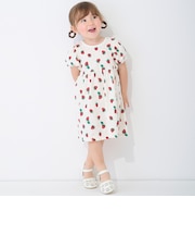 【GOODPRICE】カット総柄ワンピース