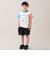 綿レーヨン布帛ショートパンツ