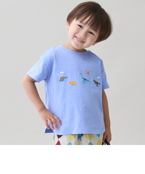 【接触冷感】前後で着れる2WAY半袖Tシャツ