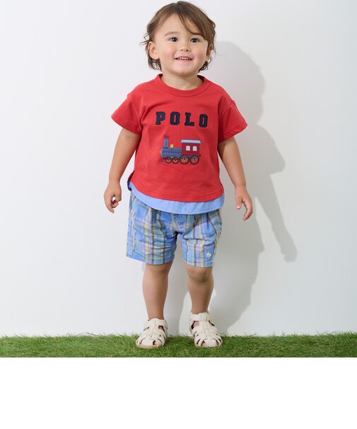 【POLO BCS】ゆるシルエット4分丈パンツ