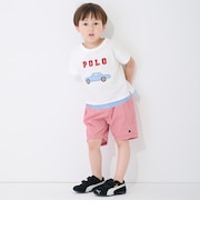 【POLO BCS】ゆるシルエット4分丈パンツ