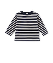 【防汚加工】ボーダー長袖Tシャツ