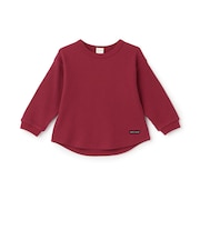 【防汚加工】ワッフル長袖Tシャツ