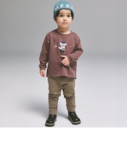 【WEB別注カラーあり】【プティプラ】BOYS10分丈レギンス