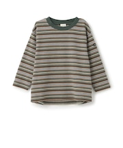 【セットアップ可】マルチボーダーテレコ長袖Tシャツ