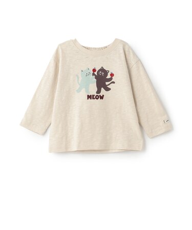 へんてこなかま長袖Tシャツ