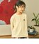 ワッフルワイド長袖Tシャツ