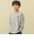 【防汚】袖プリントBIG長袖Tシャツ