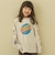 【防汚】袖プリントBIG長袖Tシャツ