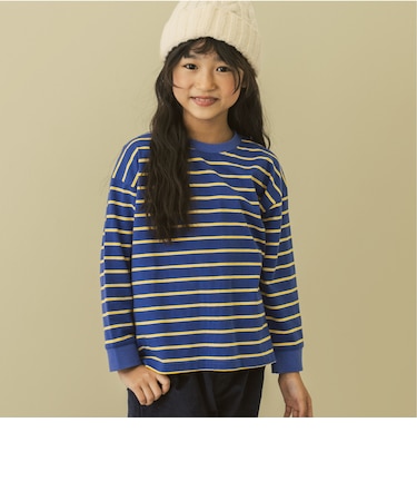【365D.】アソートボーダー長袖Tシャツ