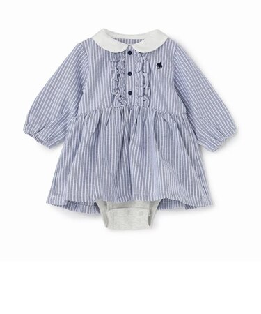 【POLO BCS/リンク】シャツOPロンパース