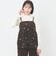 【親子リンク】刺しゅうキャミチュニックインナーセット
