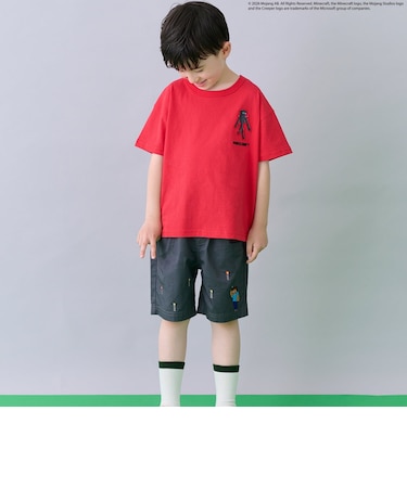 【MINECRAFT】刺しゅうハーフパンツ