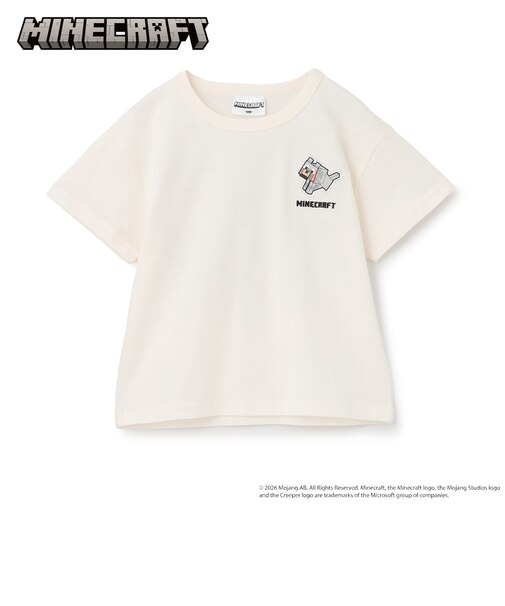 【MINECRAFT】刺しゅう半袖Tシャツ