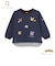 【モンポケ】刺しゅう長袖Tシャツ