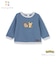 【モンポケ】接結アップリケ長袖Tシャツ