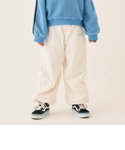 裏フリースドロストナイロンパンツ