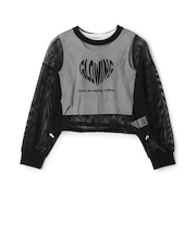 【安心インナーつき】メッシュ長袖Tシャツセット